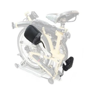 For Brompton Pedals Cover 2ea Bicycle Bike Pedals Guard Black - Picture 1 of 10