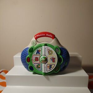LEAP FROG PHONICS RADIO 02 Talking Learning Toy A-Z Music &Rhymes & Songs Tested