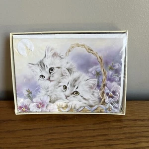 Vintage 1996 Kayomi Harai Kayomi’s Kittens All Occasion Boxed Notes NOS - Picture 1 of 2