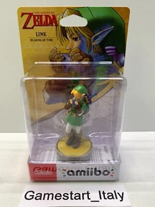 NINTENDO AMIIBO LINK OCARINA OF TIME - NUOVO NEW - LEGEND OF ZELDA RISTAMPA - Picture 1 of 8