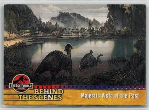 1997 Topps The Lost World: Jurassic Park #48 Majestic Vista of the Past - Imagen 1 de 2