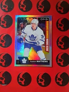 2016-17 Auston Matthews Marquee Rookie Rainbow # 694 OPC O-Pee-Chee RC Toronto - Picture 1 of 2