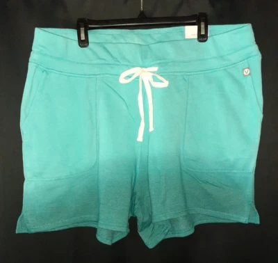 NEW LANE BRYANT Plus Size 2X 18W 20W Shorts Turquoise Blue Ombre - Image 1 of 4