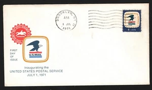 OPC 1971 Brooklyn NY USPS FDC Sc#1396 sin dirección 43961 - Imagen 1 de 1