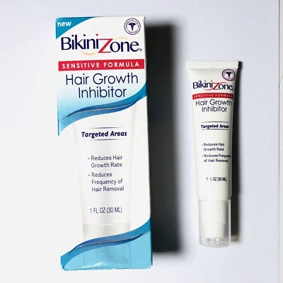 Bikini Zone Inhibidor del Crecimiento del Cabello Fórmula 1 Fl Oz Áreas Dirigidas Foto 1 de 3
