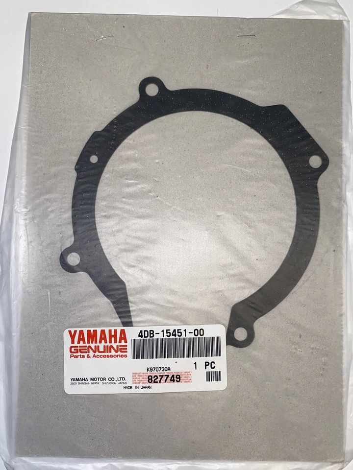 Junta de cubierta del generador del estator del cárter del fabricante original Yamaha 1992 1993 YZ125 YZ 125 Foto 1 de 1