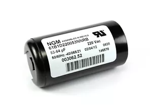 Liftmaster 30B363 53-64 MFD 220VAC COMPATIBLE Garage Motor Starting Capacitor - Picture 1 of 10