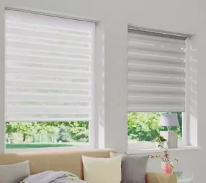 Doppelrollo Verdunkelung Klemmfix Duo Rollo Easyfix Alu Vario ohne Bohren Dark - Bild 1 von 12