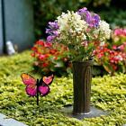 Mom Cemetery Grave Decorations Memorial Plaque Butterfly Stake Grave Marker U5V5