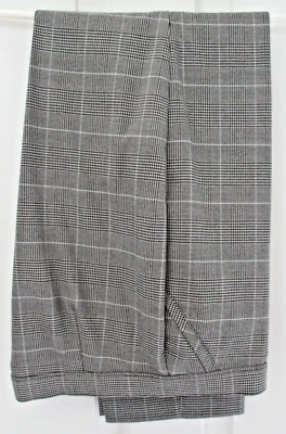 EUC, Investments Dress Pants Gray Plaid Stretch Slacks w/ Pockets Size 10P R - Image 1 of 4
