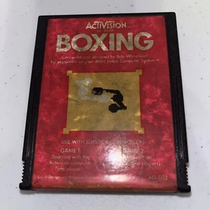 Boxing Atari 2600 Activision Game Tested - Foto 1 di 4