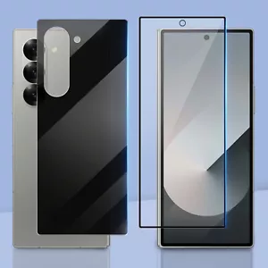 MAXSHIELD F Galaxy Z Fold 6 5 4 3 5G Tempered Glass Full Cover Screen Protector - Picture 1 of 9