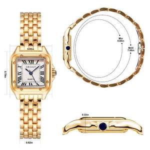 Watches for Women Pointer Ladies Vintage Small Gold Watch Waterproof Function - Picture 1 of 6