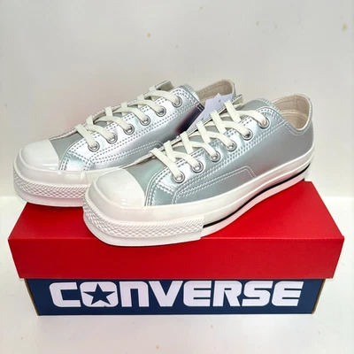 CONVERSE ALL STAR SQUARETOE SV OX 31315830 argento taglia uomo - Immagine 1 di 4