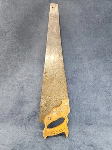 Vintage Garantiert Superior geschnitzter Griff Kappsäge Handsäge insgesamt 29" L u-4D - Bild 1 von 4