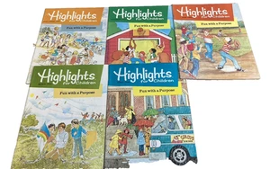 LOT OF 5 Highlights For Children Fun With a Purpose - Bild 1 von 6