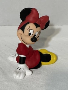 Vintage Walt Disney 6" Minnie Mouse Gummi Sparschwein - Bild 1 von 10