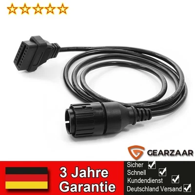 Adapterkabel von OBD-2 16 Pin auf 10 Pin für BMW Motorrad Diagnose-adapter C45 - Bild 1 von 4