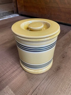 Bote vintage Yellow Ware Collection 6,5" Foto 1 de 4