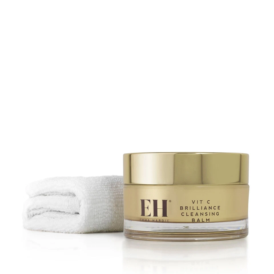 Bálsamo limpiador con paño limpiador Emma Hardie Vit C Brilliance 100 g / Nuevo Foto 1 de 1