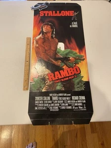 VINTAGE RAMBO FIRST BLOOD PART II STORE DISPLAY WERBESTÄNDER KOMPLETT 1985 - Bild 1 von 10
