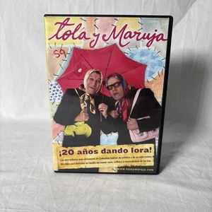 TOLA Y MARUJA 20 AÑOS DANDO LORA DVD COLOMBIA 2010 - Picture 1 of 3
