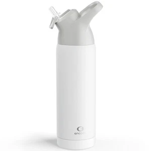 Insulated Water Bottle with Straw - Stainless Steel Water Bottle, Reusable Le... - Picture 1 of 9