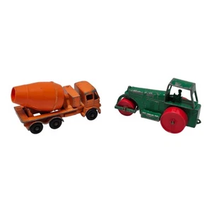 Vintage Lesney Matchbox #1 Aveling Barford Road Roller & Cement Mixer - Picture 1 of 11