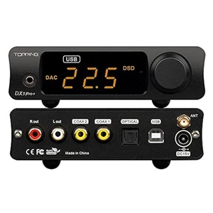 Topping DX3 Pro+ ES9038Q2M Bluetooth 5.0 LDAC Audio Decoder DSD512 DAC AMP NF... - Bild 1 von 6