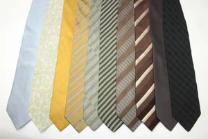 LOT OF 10 GIORGIO ARMANI silk ties. Made in Italy F87507 - Picture 1 of 2