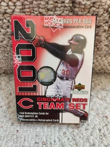 2001 Upper Deck Collectibles Cincinnati Reds Team Set Ken Griffey Jr New/Sealed! - Picture 1 of 10