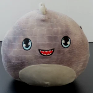 Peluche Kellytoy Squishmallows Chuey il Dino 8" grigio peluche - Foto 1 di 7