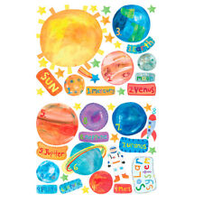 Wallies Solar System Wall Play Decal Multicolor - 13528