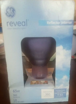 GE Reveal 65 W Indoor Floodlight Reflector Interior-Brand New-SHIPS N 24 HOURS - Image 1 of 4