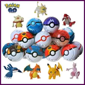 18 Styles New Pokemon Pokeball Deformation Toys Pikachu Charmander Blastoise Mew - Picture 1 of 31
