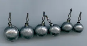  100 of 3/8 oz lead round drop shot weights ( BALL STYLE ) - Picture 1 of 1