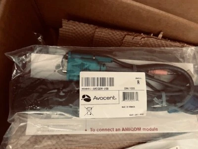 Avocent AMIQDM-USB Dual UTP USB Interface Module w/ Audio & Serial 500-164-501 - Image 1 of 2