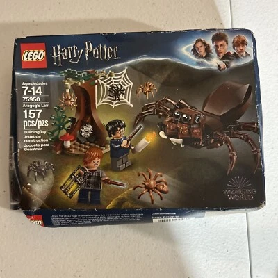 LEGO Harry Potter: Aragog's Lair (75950) Brand New Sealed Retired, BOX DAMAGE - Image 1 of 4