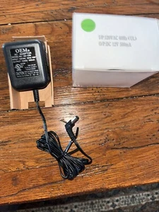 Nuovo Originale OEM AD-1250 Adattatore CA 12VDC 500mA Alimentatore da Parete Caricatore - Foto 1 di 3