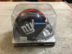 Leaf Certified YA TITTLE Autographed Throwback Riddell Mini Helmet - Picture 1 of 7