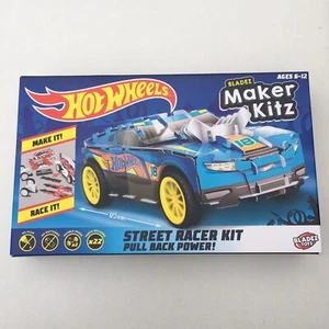 Hot Wheels Bladez Toyz Maker Kitz Street Racer Car Building Kit Pull Back Power - Picture 1 of 6