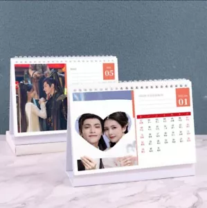 2025 Calendar Till the end of the moon 澹台烬 Dan Taijin Luo Yunxi 罗云熙 Bai Lu - Picture 1 of 3