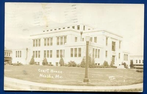 Neosho Missouri mo Court House real photo postcard RPPC - Picture 1 of 2