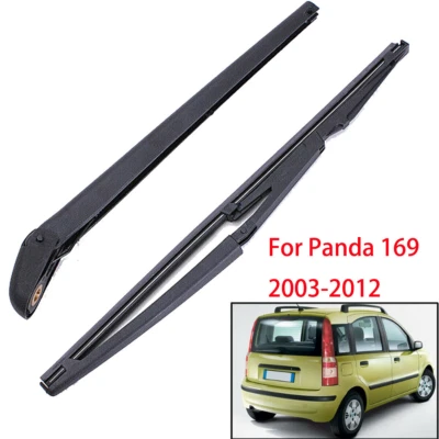 For Fiat Panda 169 Hatchback Box 2003-2012 Rear Windscreen Wiper Blade & Arm Set - Image 1 of 4