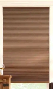 Home Decorators Mocha 9/16 in Blackout Cordless Cellular Shade 34 in W x 64 in L - Picture 1 of 5