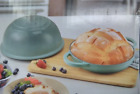 Oyster Gray Enameled Cast Iron Bread Oven 9'' - NEW IN BOX Dutch Baker by Crofton
