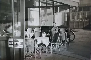 1940 Foto Holland Cafe Bar Restaurant Martini Design Einrichtung Photographie #1 - Bild 1 von 3