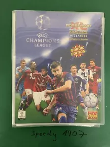 Champions League 11 12 Panini Binder Sammelmappe Nordic Edition limited - Bild 1 von 1