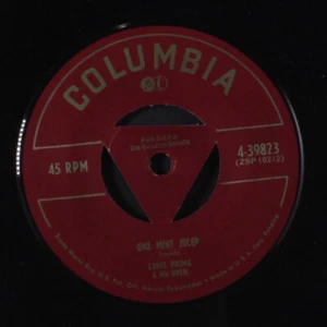 LOUIS PRIMA: one mint julep / chili sauce Columbia 7" Single 45 RPM - Picture 1 of 2