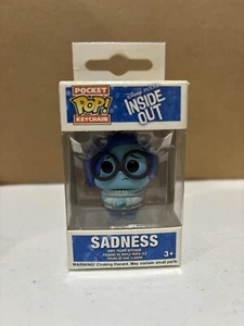 Disney Inside Out Sadness pocket pop! keychain Funko vinyl figure. Free Post - Picture 1 of 2